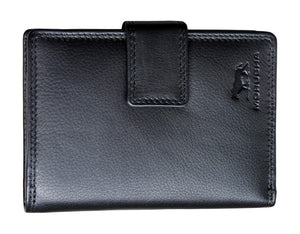 MORUCHA Clutch Wallet for Women Genuine Leather RFID Blocking High Capacity Cardholder Purse M85