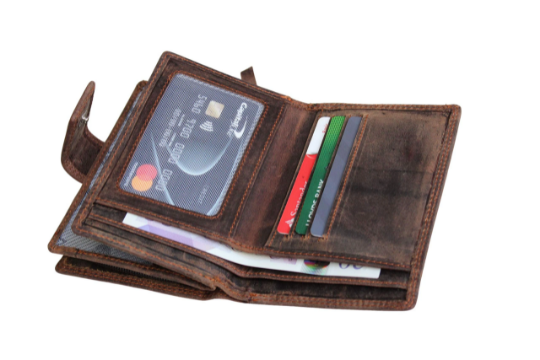 MORUCHA Women's Leather RFID Clutch Wallet – Hunter Dark Brown, 8 Card Slots, Coin Purse & Gift Box - View #7